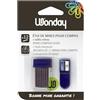 WONDAY Wondday - Astuccio da 12 mine da 2 mm per compasso, con temperamatite