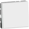 Legrand - Pulsante Mosaico Easy-Led 6A 2 moduli - bianco