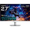 Gigabyte Monitor led 27" Gigabyte M27Q2 Quad HD 2560x1440p/1ms/classe E/Bianco [M27Q2 ICE EK]