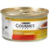 Gourmet Gold Casserole per Gatto da 85 gr Gusto Manzo e Pollo