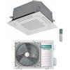 Hisense Climatizzatore Monosplit a Cassetta 4 vie 12000 btu ACT35UR4RCC8 Inverter R-32 Classe A++ ,