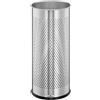 Durable 337123 - Portaombrelli in Acciaio Inossidabile 28.5, capacità 28.5 Litri, 620x260 mm (HxDiametro), Argento Metallizzato