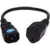 Microconnect NEMA5-15R Female to C14 Male Cavo - refurbished