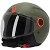 Acerbis casco jet Brezza E2206 - Verde militare