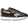 Reebok Royal Glide Ripple DoubSneakers Donna, Nero Ftwwht Goldmt, 38.5 EU