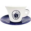 Borbone Set 2 Tazze Porcelain MUG Guzzini per Nescafè manico Verde