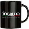 Toraldo Tazza Mug Caffè Toraldo - Eleganza Nero Opaco, 350 ml