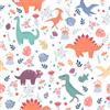 VEELIKE Carta da Parati Dinosauri Carina Pellicola Adesiva Bambini Carta Adesiva per Mobili Fantasia Dinosauri Carta da Parati per Cameretta Stanza dei Giochi Aule Autoadesiva Rimovibile 44.5cm×300cm