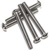Fullerkreg 25 viti a testa bombata ISO 7380-1 M3X40 - Acciaio inox A2