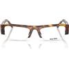 Miu Miu Occhiali da Sole MUB07S 14L08N Marrone Miele/Trasparente con Filtro Luce Blu Donna 51/17/135