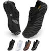 ZDQ Scarpe da Scoglio Uomo Donna Scarpe Mare Asciugatura Rapida Scarpette da Acqua per Spiaggia Surf Immersione Piscina Yoga Nero 45 EU