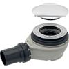 Geberit piletta di scarico per piatto doccia Ø 90 mm con tappo cromato chiusura idraulica 50 mm