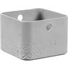 CURVER Scatola portaoggetti in cemento XS, rettangolare, 16,9 x 16,9 x 11,8 cm