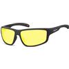 Montana Eyewear Occhiale da sole Sport SP313F, Nero (Yellow-Polarized/Revo), 63