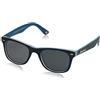 Montana Eyewear Occhiale da sole Unisex MP41F, Blu marino (Smoke-Polarized), 50