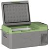 Outsunny Frigo elettrico portatile 16,3 L fcon Modalità ECO, Grigio e Verde | Aosom Italy