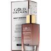 MINERVA RESEARCH LABS Gold Collagen Night Renewal Serum 30ml - Siero Rigenerante Notturno per la Pelle