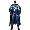 BATMAN DC Comics Batman 12-inch Bat-Tech Tactical Action Figure (Blue Suit), for Kids Aged 3 and up