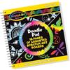 Melissa & Doug Fogli da Grattare Scratch Art - Blocco Disegno, Carta Magica da Grattare, Libro Artistico, Attività Creativa, Regalo per Bambini e Bambine, 4+ Anni - Certificati FSC