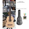 CAMWOOD IC100D NAT CHITARRA CLASSICA 4/4 KIT CUSTODIA + PLETTRI + CORDE RICAMBIO