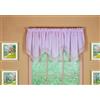 Today's Curtain Emelia Original Voile Ascot 63,5 cm, Lilla, 101,6 cm di larghezza x 63,5 cm di lunghezza