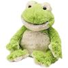 Warmies Peluche Rana Borsa di Grano Riscaldabile al Microonde Profumata con Lavanda Francese, Orsetto Ponderato Adatto per Tutte le Età, Raffredda nel Congelatore per un Sollievo Rinfrescante