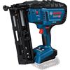 Bosch Professional 18V System Chiodatrice legno GNH 18V-64-2 M (azion.sing./a contatto,idonea per i seguenti chiodi: 32-64 mm, 16 GA (1,6 mm) e angolo caricatore da 20°, senza batt./caricabatt.)