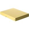 Falken Scatola originale PureBox Pastel, Made in Germany, altezza 40 mm, DIN A4, giallo, scatola portaoggetti con coperchio in cartone robusto, scatola regalo vegana, scatola per il trasporto, scatola