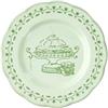 Guzzini - Piatto dessert melamina Josephine 'Table Decor' (Verde Polvere)