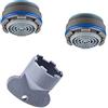 Neoperl KIT 2 Pz. AERATORE FILTRO ROMPIGETTO CACHE CASCADE SLC STD/M 24 X 1 NEOPERL CON CHIAVE (Conf. 3 pz.)