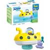 PLAYMOBIL JUNIOR AQUA & Tinti 71440 Sottomarino colorato, barca subacquea con cupola removibile, con tre diverse perle da bagno colorate Tinti, giocattolo per bambini dai 12 mesi in su