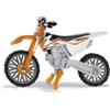 siku 1391, Moto KTM SX-F 450, Metallo e Plastica, Arancione e Bianco, Cavalletto richiudibile