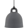 Normann Copenhagen - Sospensione Bell - Grigio - Alluminio - Designer Jacob Rudbeck