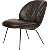 Gubi - Poltrona imbottita Beetle - Marrone - Plastica riciclata - Designer GamFratesi