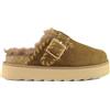 Colors of California Platform Sabot Wool Stitching Color Cog, Size 40