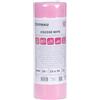 DONAU HOME Panno con 70% viscosa/panno di alta qualità su rotolo/panni per la pulizia dei mobili/resistente/assorbente/morbido/senza alie/rotolo/23 x 39 cm/25 fogli/rosa