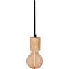 OSRAM Vintage 1906® Pendulum CYLINDER WOOD E27, legno, max. LED 15W, attacco E27, portalampada a sospensione per interni, rosone tondo, abbinabile a lampade 1906 Vintage o smart
