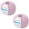 Kalapanta Gomitoli per maglia e uncinetto 100% Pura Lana Vergine Merino Extrafine by Lana Gatto, Made in Italy. Linea Super Soft, lana di qualità superiore, 100 g. 250 mt, (Rosa - 5284, 2)