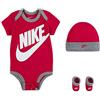 Nike Futura Logo Box Set per bimba Rush Pink 0/6 mesi