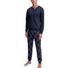 CALIDA Relax Comfy Set di Pigiama, Zaffiro Scuro, 52-54 Uomo