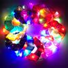 XineYuor 10PCS LED Elastici Scrunchies Seta Scrunchies per Capelli Luce Luminescenti Elastici per Capelli Morbidi Fasce per Capelli Cravatte Fasce per Corde,Accessori per Capelli da Donna