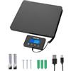 VEVOR Bilancia per Pacchi Postale Commerciale Doppia Precisione, Bilancia Digitale Pesa Pacchi di Spedizione da 200 kg, Adatta per Pacchi, Affrancature, Bagagli, Batteria e Cavo di Ricarica