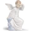 NAO Figura Statua Statuina Angelo Custode 16x10cm Porcellana