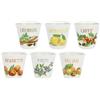 LA PORCELLANA BIANCA Liquorelli Set 6 Pezzi Bicchierini Mix Shot 75ml Porcellana