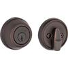 Kwikset 780 Catenaccio con chiave su un lato, con SmartKey Security™ in bronzo veneziano