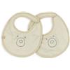 Bamboom Set Bavaglini 2 Pezzi - Bamboom Oyster Grey