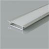 V-TAC Profilo Lineare da Incasso per Strip LED 38.2 mm Alluminio Silver con Copertura Opaca - SKU 24101
