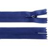 cyclingcolors 2x Cerniera invisibile N°3 50 cm - chiusura lampo in poliestere Dederon con cursore, estremità aperta, maglia scorrevole per cucito sartoria abbigliamento giacche cappotti - blu navy