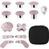 Gopiiphon Kit componenti 13 in 1 per controller Xbox Elite Series 2, levette in metallo, ricambio per Elite Series 2, accessori compatibili con controller wireless Xbox Elite Series 2 Core (marrone rosato)