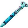 Tinc - Penna Multi-Colori Tonkin Camo - Retrattile con 8 Tonalità di Inchiostro - Fornitura Scolastica Divertente per Bambini - Perfetta per Regali e Feste - Blu Camouflage